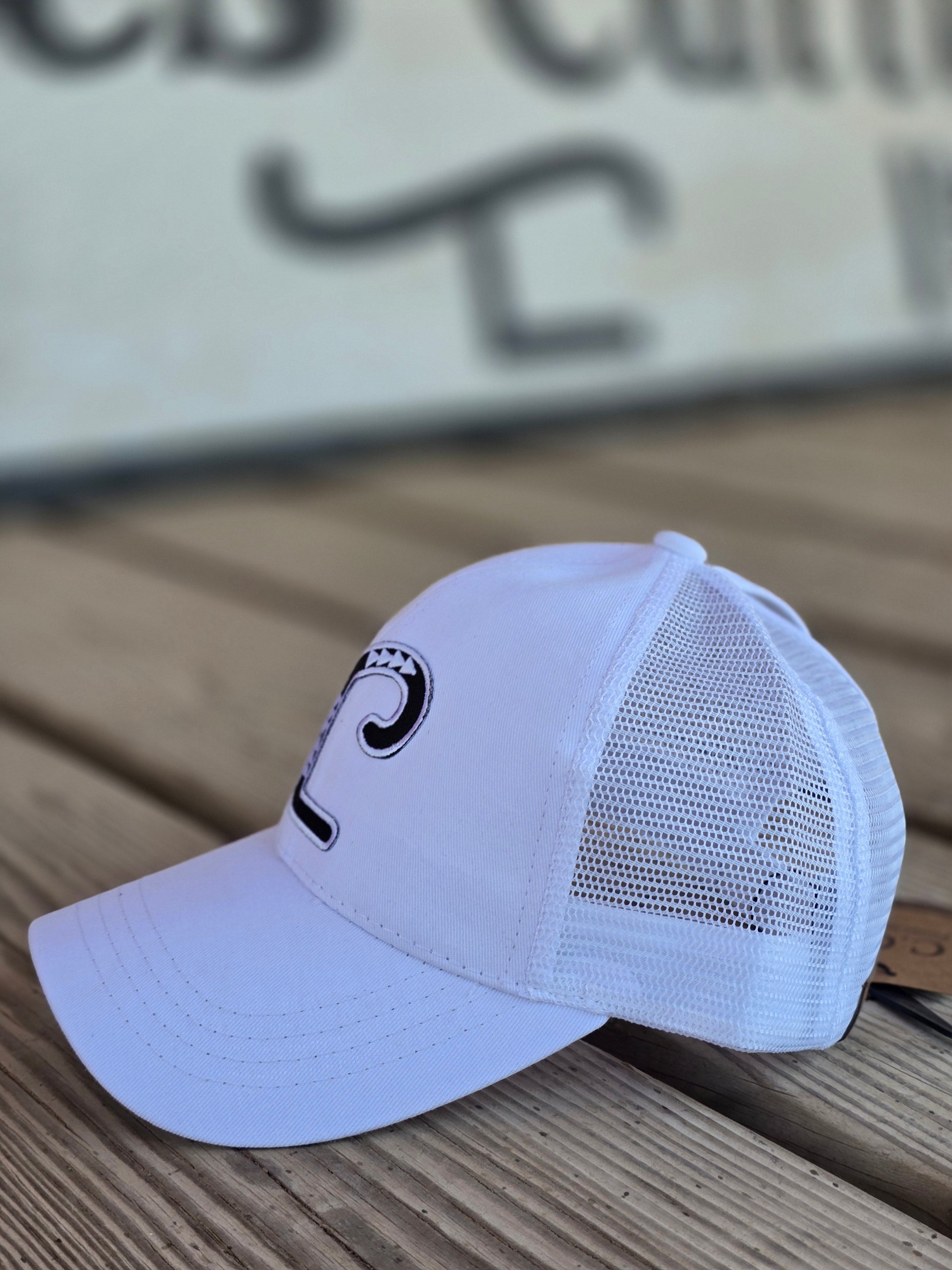Lazy SL Brand Ponytail Hat