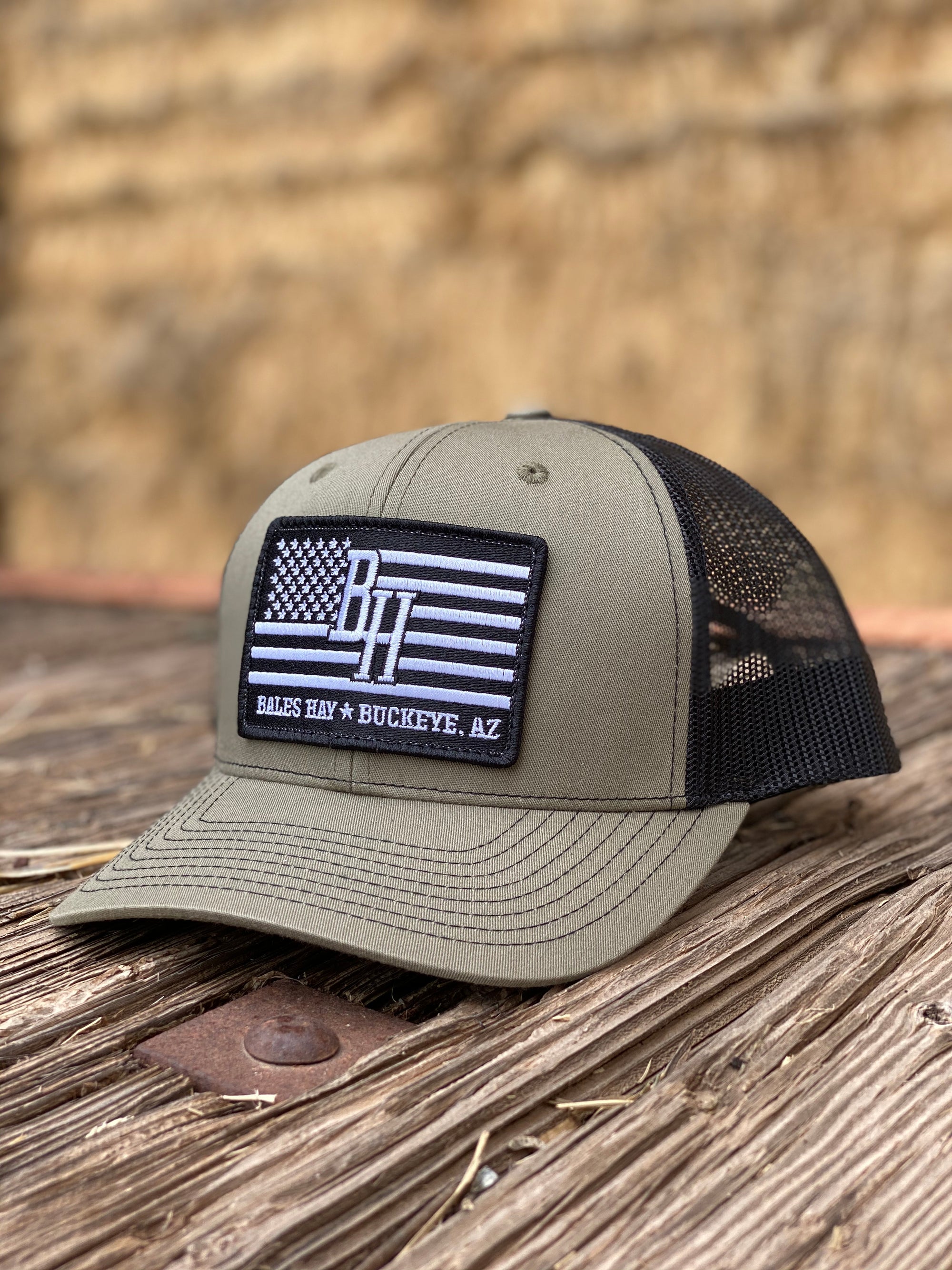 LEAVE AS DRAFT BH US Flag Hat // 8 Colors!! (NOW MYSTERY)