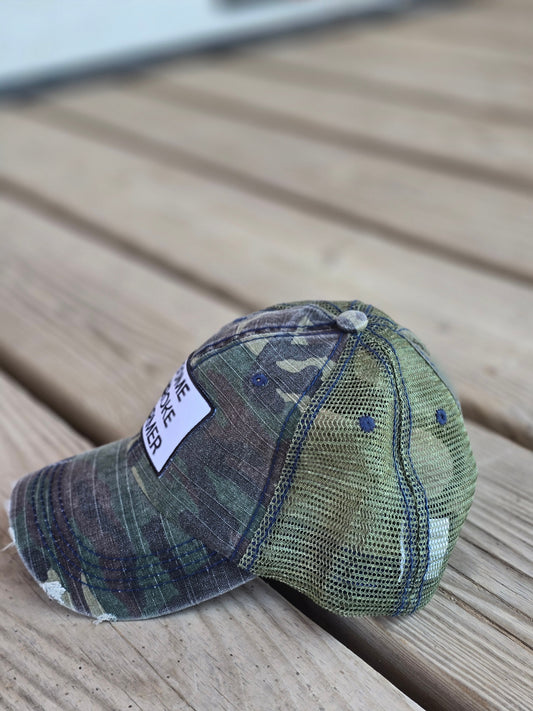 Some Broke Farmer Ponytail Hat