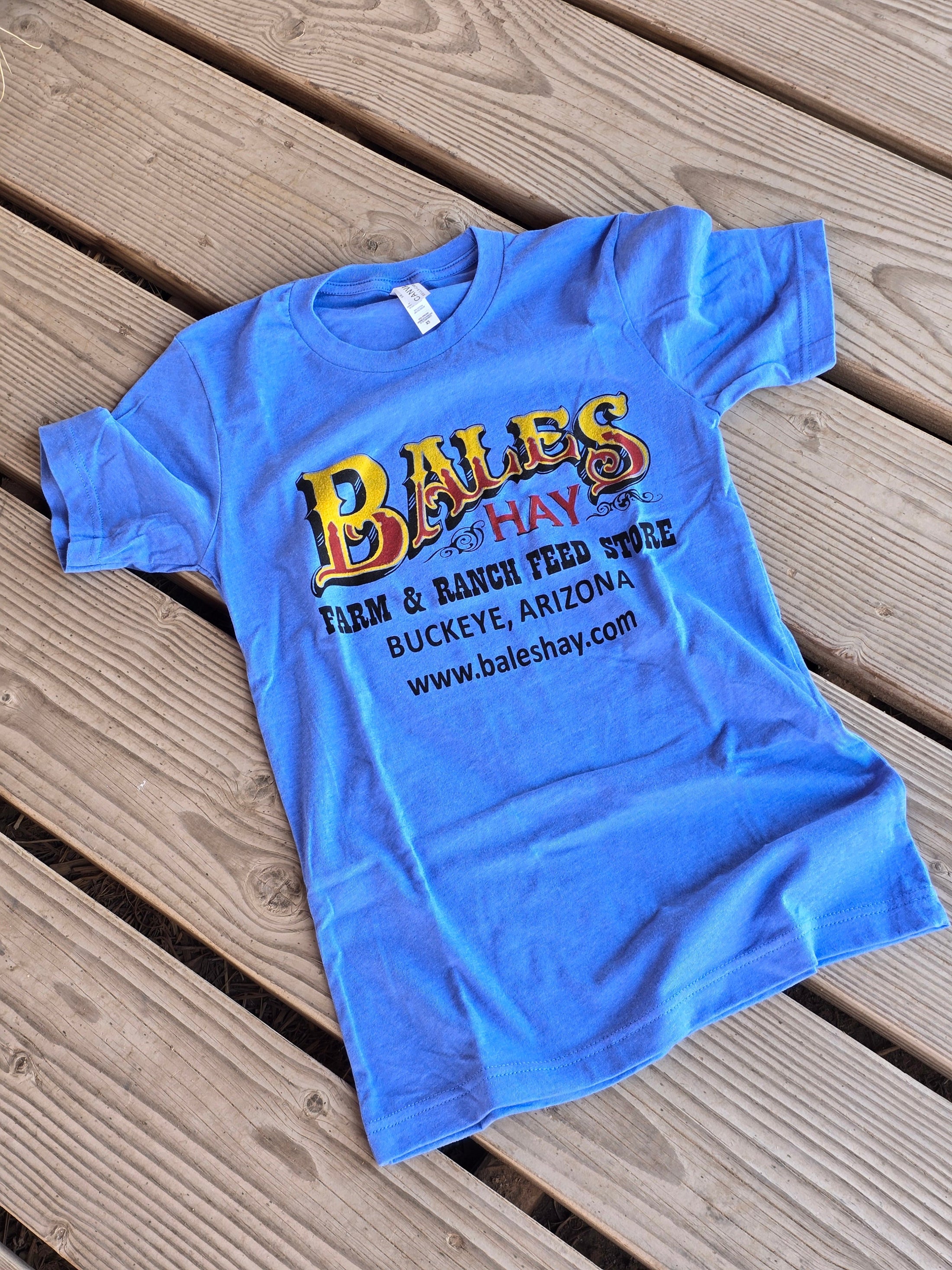 Original Bales Logo Shirt Blue