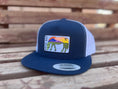 Load image into Gallery viewer, Lazy SL Scenic Horse Flat Bill Hat
