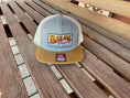 Load image into Gallery viewer, Bales Hay Logo Flat Bill Hat
