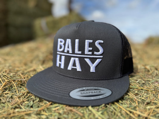 Bales Hay, Simple Flat Bill