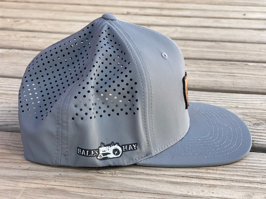 Local Farmer Brand Leather Patch Performance Hat