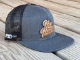 Load image into Gallery viewer, Hay Hustler Leather Patch Flat Bill Hat
