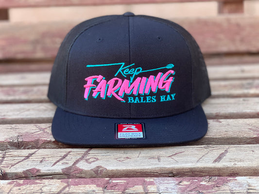 Keep Farming Flat Bill Hat