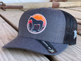 Load image into Gallery viewer, Rubber Sunset Horse Curve Bill
