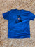 Groovin' American Style Horse w/Sunglasses Tee - Blue