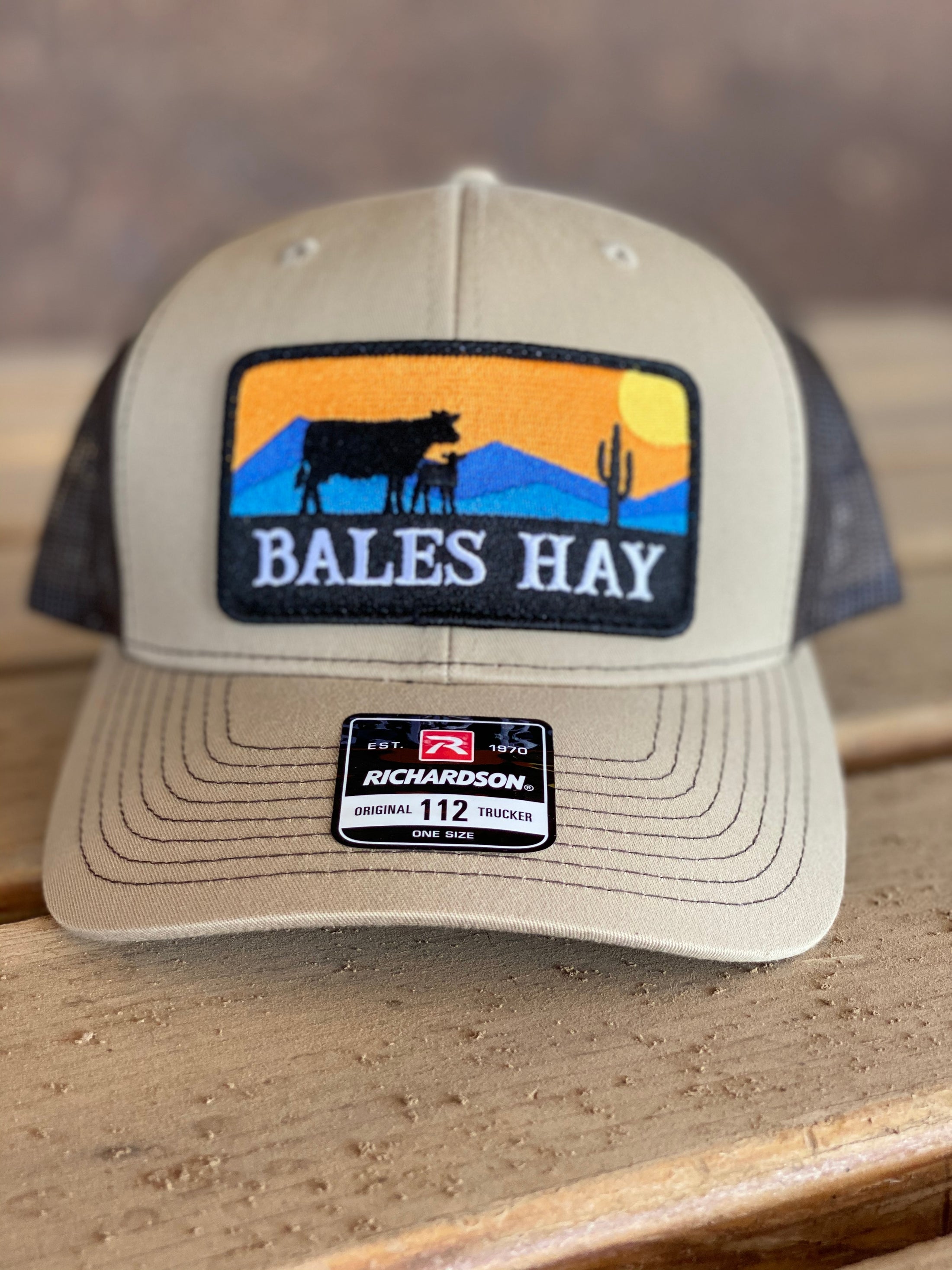 Bales Hay Sunset Patch Cow/Calf Trucker Hat [ 5 Colors ]