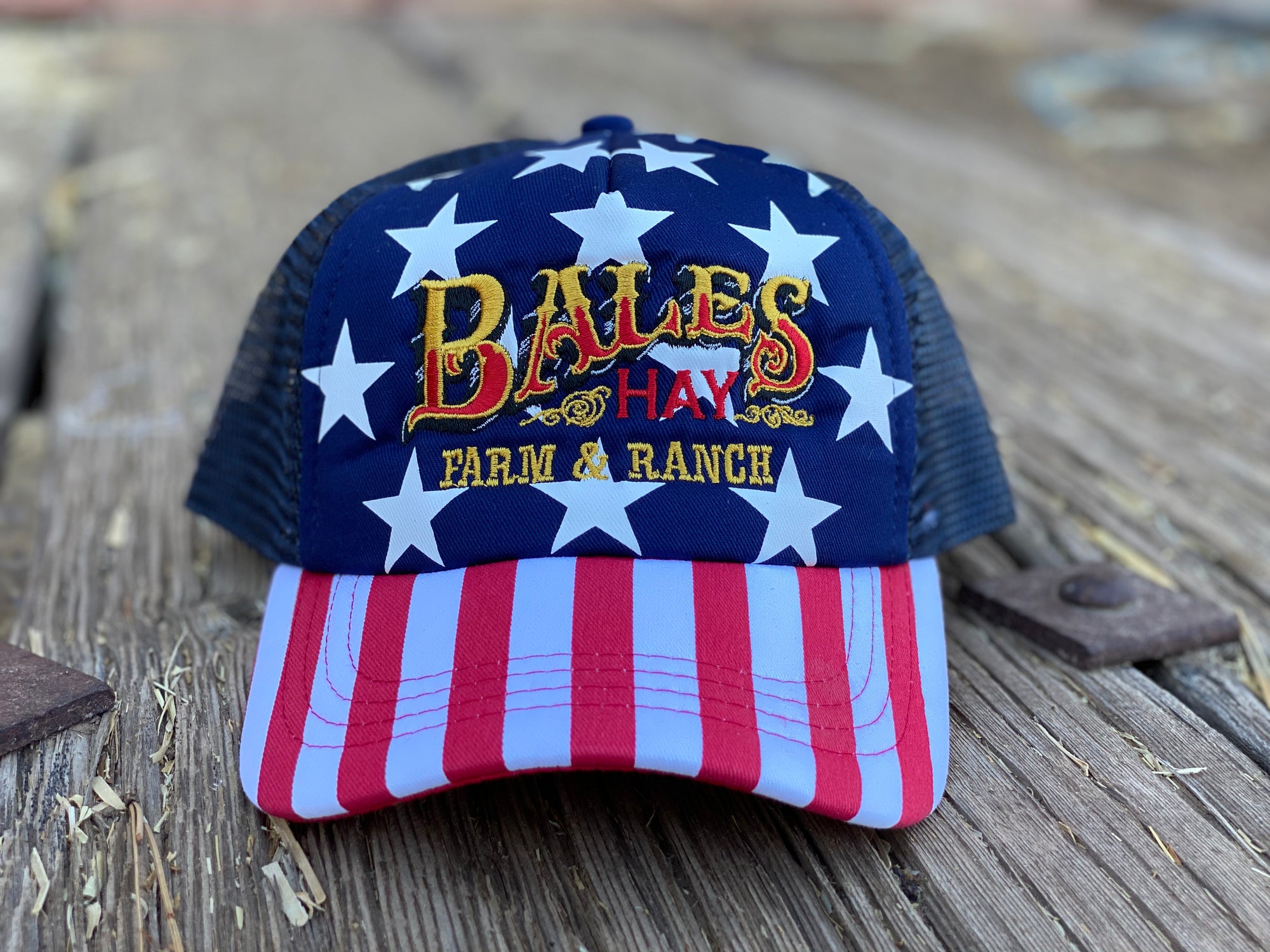 Original Bales Logo MAGA Foam 5 Panel Trucker Hat