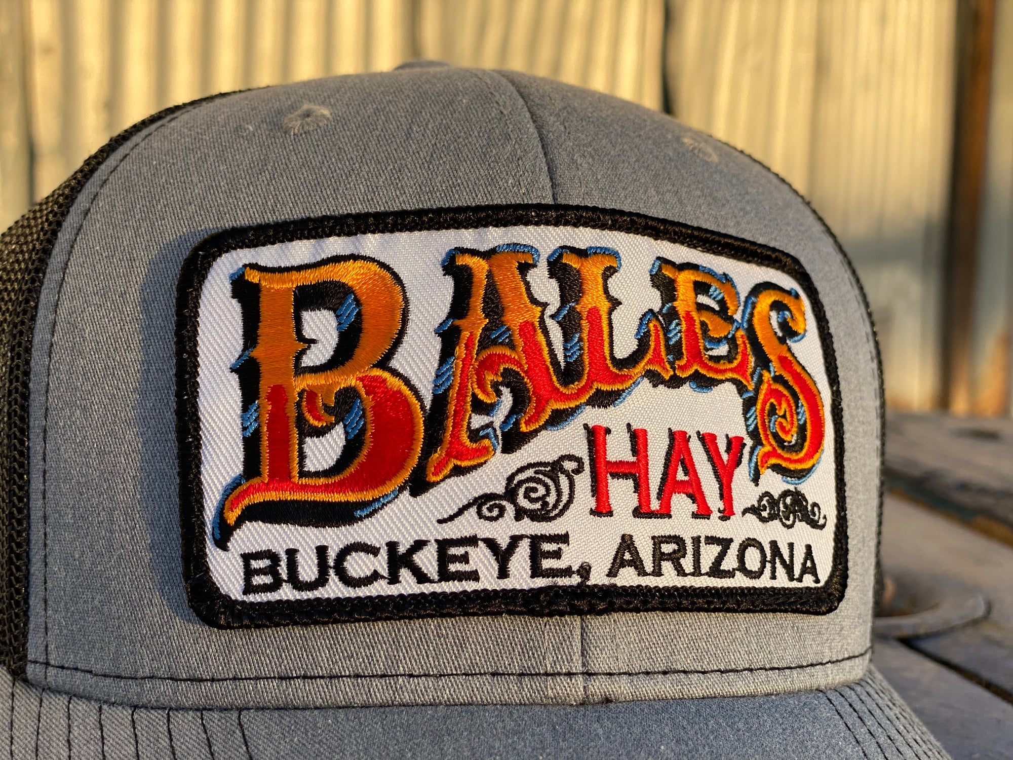 Original Bales Hay Patch Hat