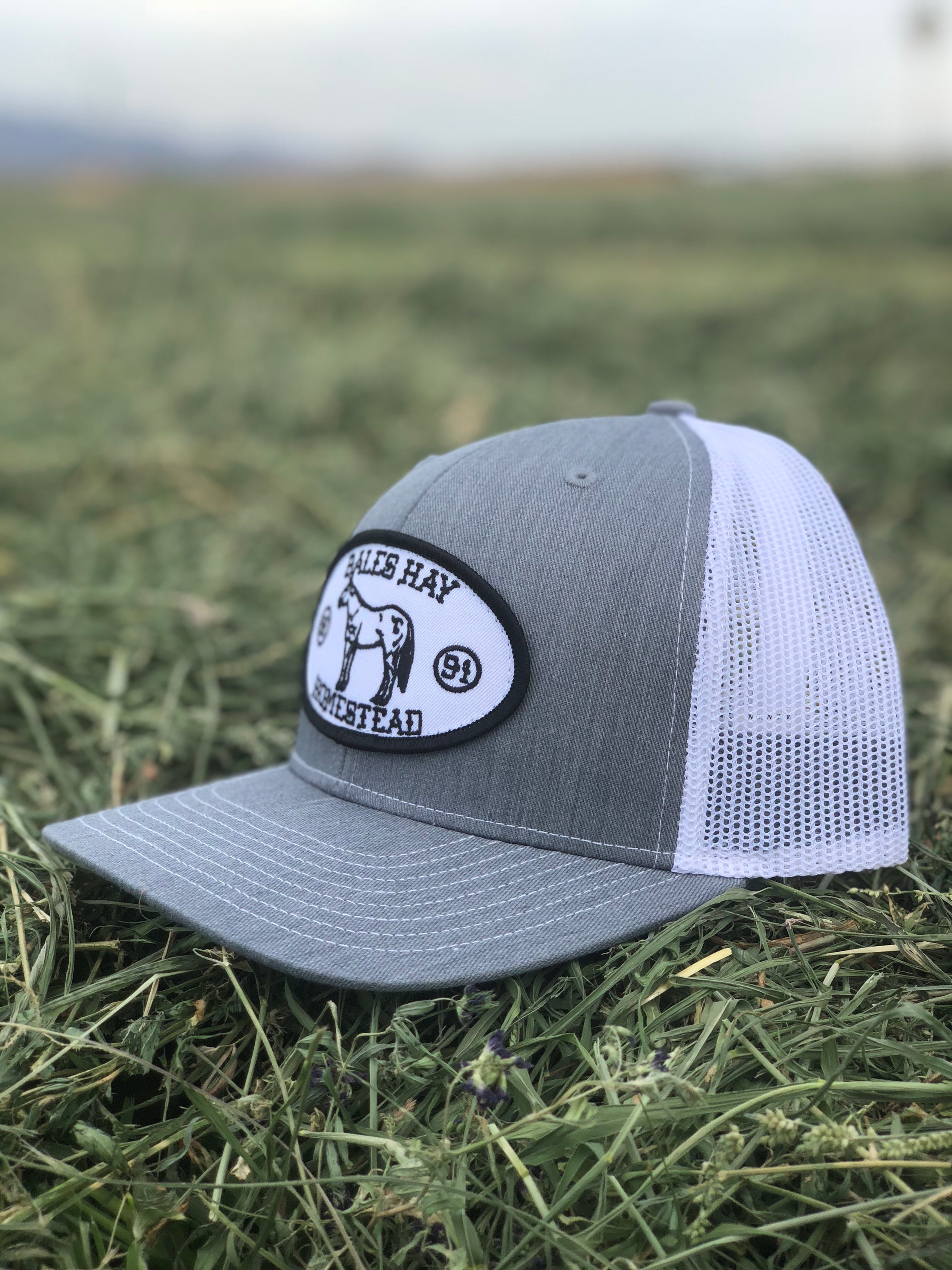 Homestead Oval Horse Patch Trucker Hat - MULTIPLE COLORS