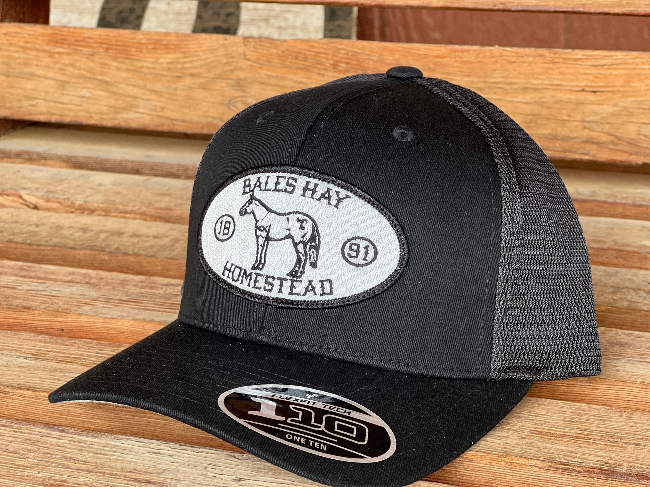 Homestead Oval Horse Patch Trucker Hat - MULTIPLE COLORS